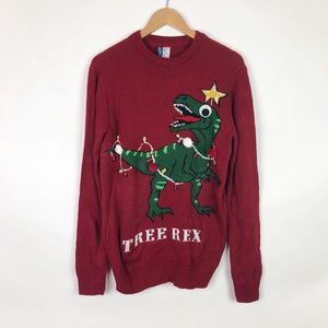 h&m tree rex sweater